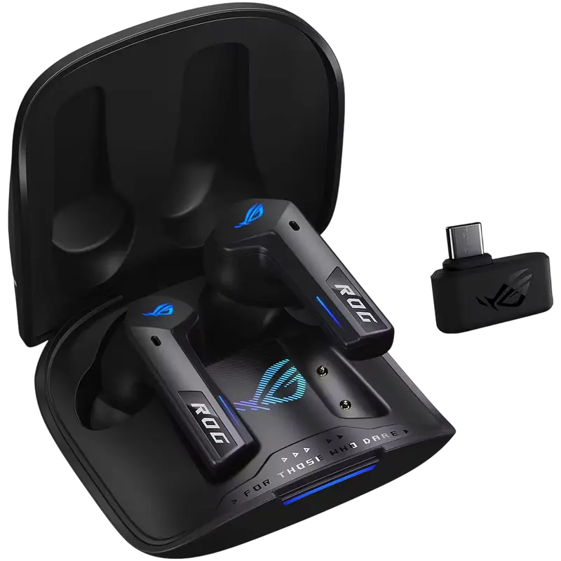 Căști pentru telefoane mobile ASUS ROG Cetra SpeedNova, Fără fir, Negru Căști pentru telefoane mobile ASUS ROG Cetra SpeedNova, Fără fir, Negru