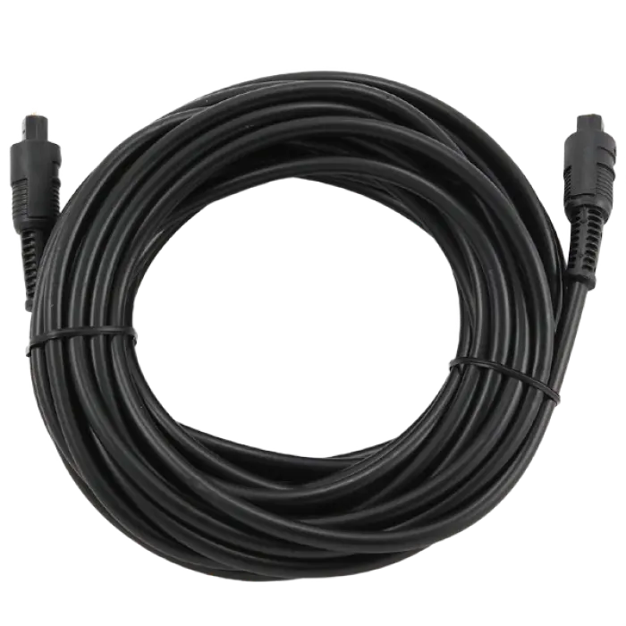 Cablu audio Cablexpert CC-OPT-7.5M, Toslink - Toslink, 7,5m, Negru Cablu audio Cablexpert CC-OPT-7.5M, Toslink - Toslink, 7,5m, Negru
