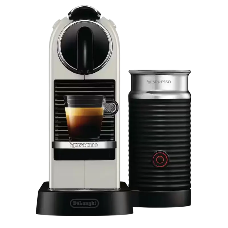 Cafetiera cu capsule DeLonghi EN267.WAE, 1710W, Alb Cafetiera cu capsule DeLonghi EN267.WAE, 1710W, Alb
