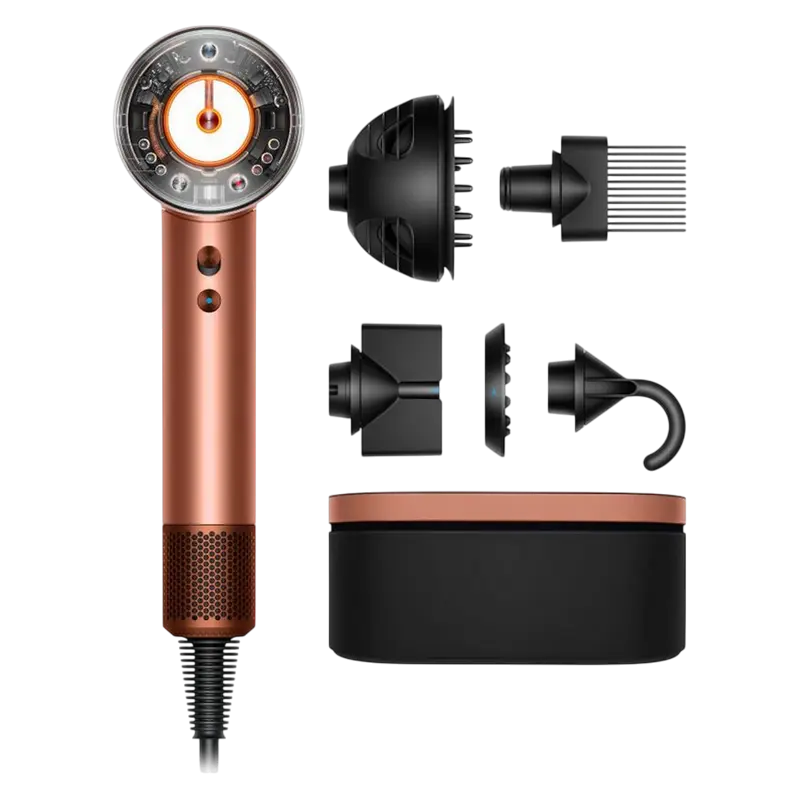 Uscător de păr Dyson Supersonic Nural HD16, 1600W, Amber Silk | Pink Champagne Uscător de păr Dyson Supersonic Nural HD16, 1600W, Amber Silk | Pink Champagne