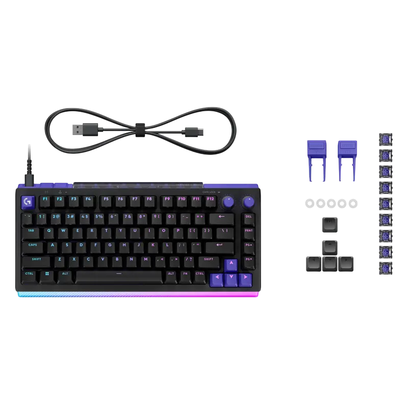 Gaming Keyboard Logitech G512 X 75 Wired, EMEA28i - 935 - Linear,Black Gaming Keyboard Logitech G512 X 75 Wired, EMEA28i - 935 - Linear,Black