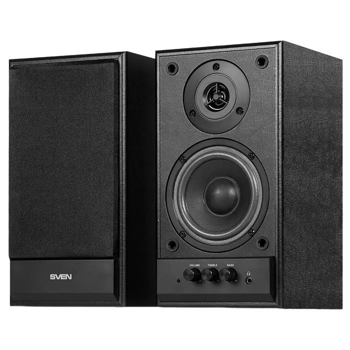 Компьютерные колонки 2.0 SVEN SPS-702, Чёрный Компьютерные колонки 2.0 SVEN SPS-702, Чёрный