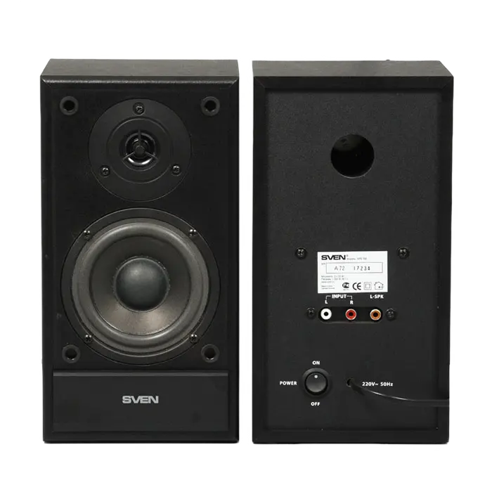 Компьютерные колонки 2.0 SVEN SPS-702, Чёрный Компьютерные колонки 2.0 SVEN SPS-702, Чёрный