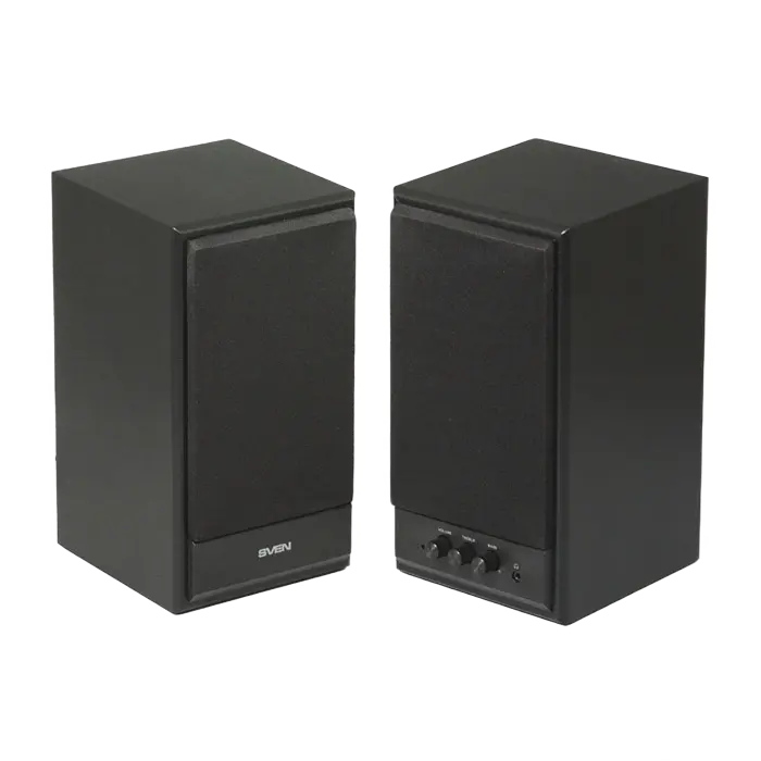 Компьютерные колонки 2.0 SVEN SPS-702, Чёрный Компьютерные колонки 2.0 SVEN SPS-702, Чёрный