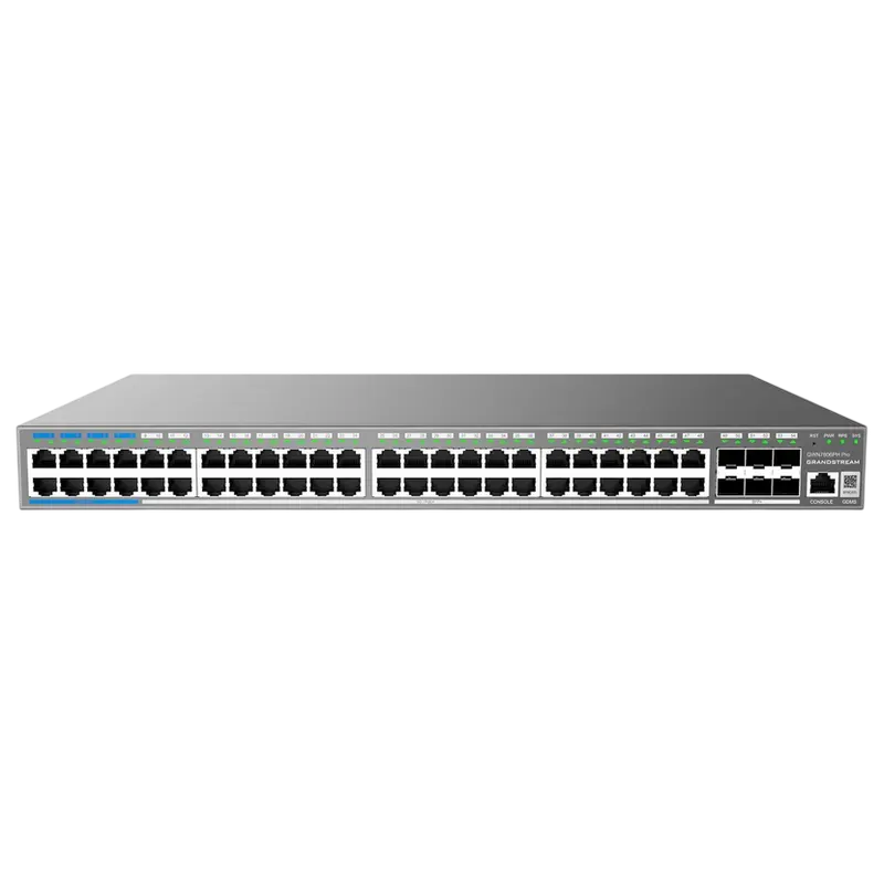 48-Port Gigabit L2++ Managed PoE+ Switch Grandstream "GWN7806PH Pro", 48xPoE+ ports, 6xSFP+, Stackab 48-Port Gigabit L2++ Managed PoE+ Switch Grandstream "GWN7806PH Pro", 48xPoE+ ports, 6xSFP+, Stackab