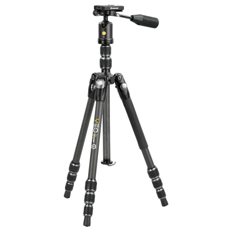 Trepied/Monopod Vanguard VEO3T 204CBP, Cap trepied de minge, Negru