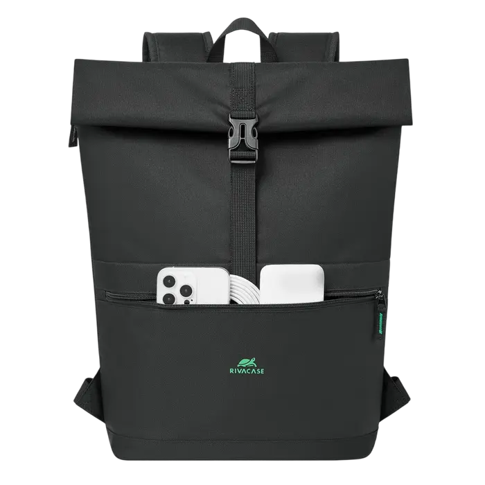 Backpack Rivacase 5567, Gremio-ECO 15L, Black Backpack Rivacase 5567, Gremio-ECO 15L, Black