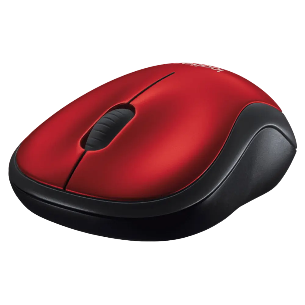 Беcпроводная мышь Logitech M185, Красный Беcпроводная мышь Logitech M185, Красный