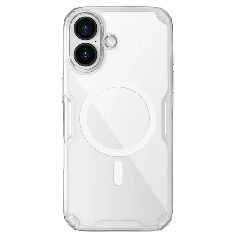 Чехол Nillkin Nature Pro Magnetic для Apple iPhone 17, Прозрачный Чехол Nillkin Nature Pro Magnetic для Apple iPhone 17, Прозрачный