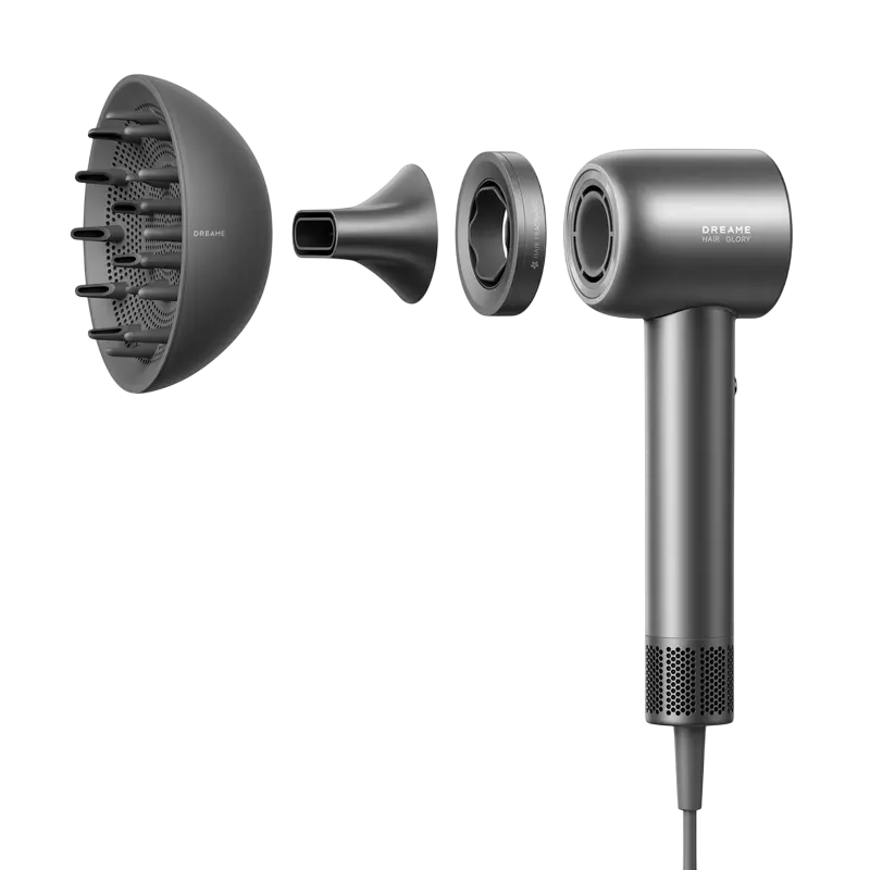 Uscător de păr Dreame Glory Mix, 1600W, Gri Uscător de păr Dreame Glory Mix, 1600W, Gri