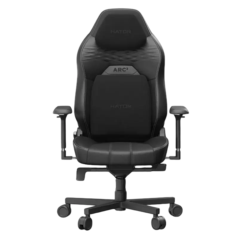 Scaun Gaming HATOR Arc 3 S, PU Piele, Negru Scaun Gaming HATOR Arc 3 S, PU Piele, Negru
