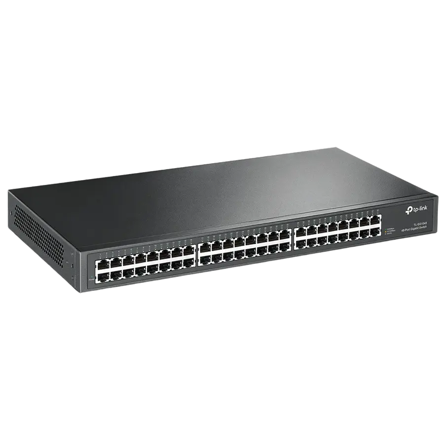 Сетевой коммутатор TP-LINK TL-SG1048, 48x 10/100/1000 Мбит/с Сетевой коммутатор TP-LINK TL-SG1048, 48x 10/100/1000 Мбит/с