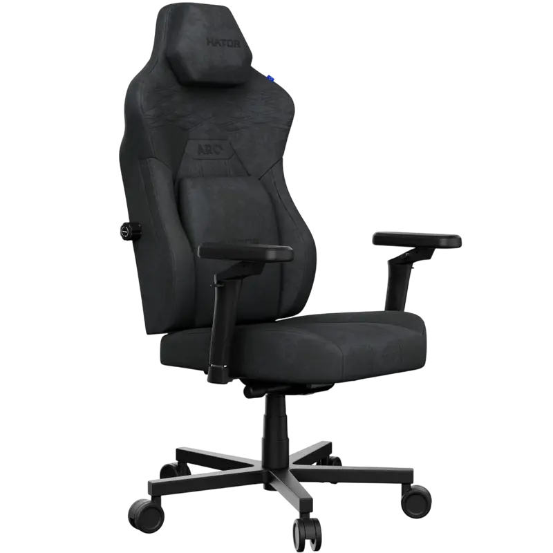 HATOR Arc 4 XXL Velur Gaming chair, Black HATOR Arc 4 XXL Velur Gaming chair, Black