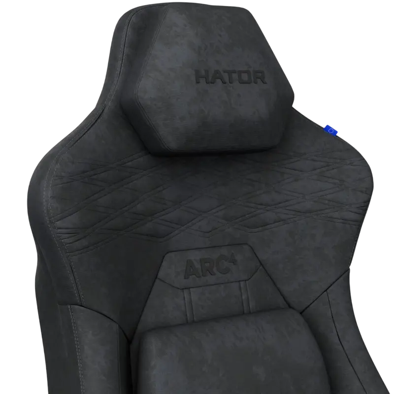 HATOR Arc 4 XXL Velur Gaming chair, Black HATOR Arc 4 XXL Velur Gaming chair, Black