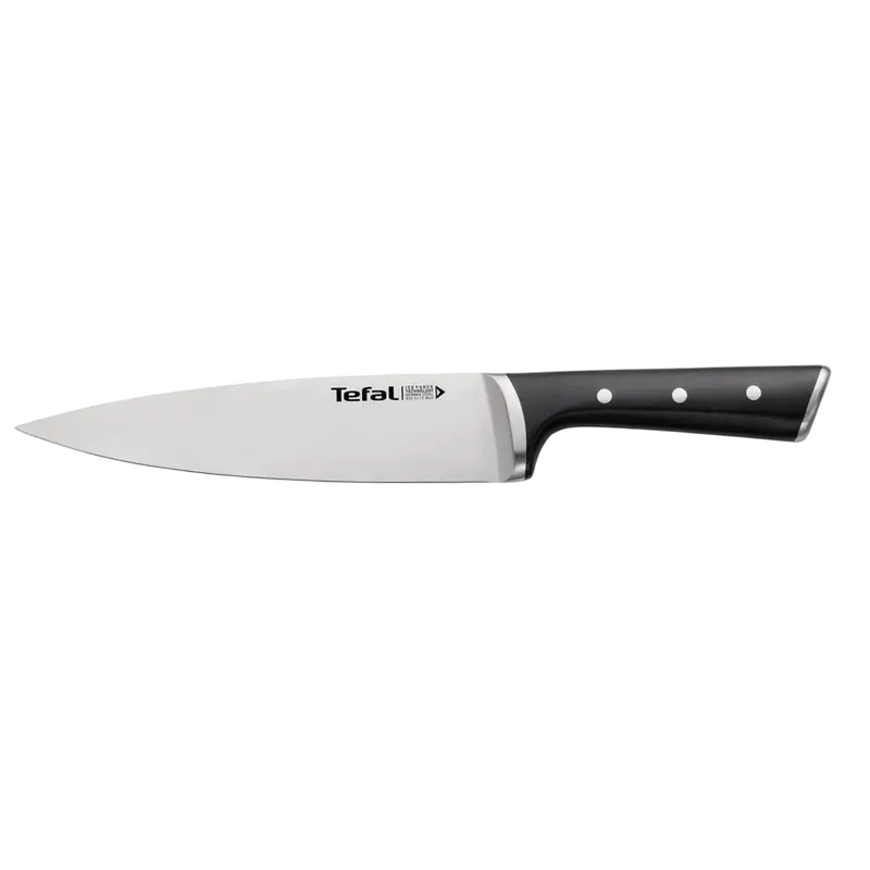 Cuțit de bucătar Tefal K2320214, Negru Cuțit de bucătar Tefal K2320214, Negru