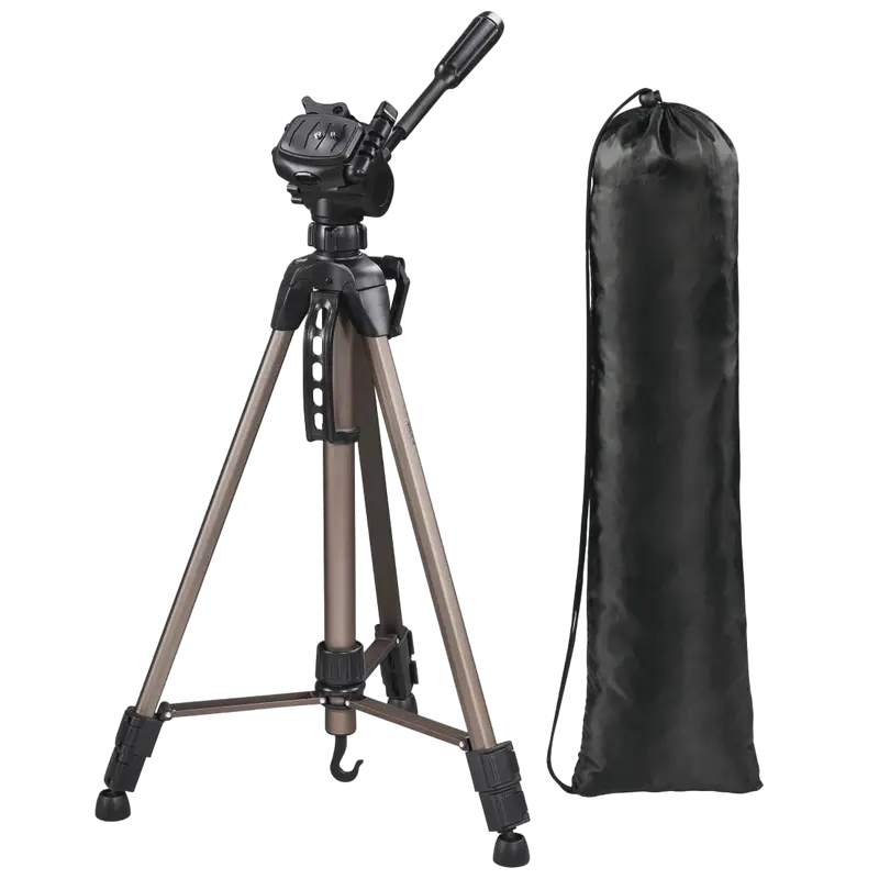 Trepied/Monopod HAMA Star 61, Cap panoramic cu 3 căi, Bej Trepied/Monopod HAMA Star 61, Cap panoramic cu 3 căi, Bej
