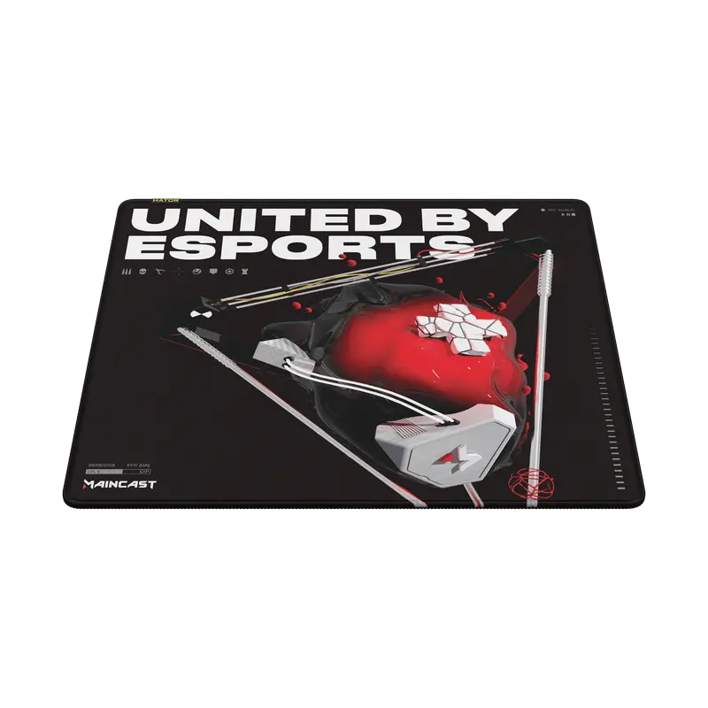 Mouse Pad pentru jocuri HATOR Tonn eSport Maincast Edition, Large, Negru Mouse Pad pentru jocuri HATOR Tonn eSport Maincast Edition, Large, Negru