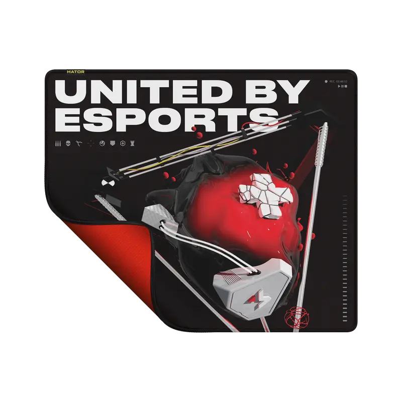 Mouse Pad pentru jocuri HATOR Tonn eSport Maincast Edition, Large, Negru Mouse Pad pentru jocuri HATOR Tonn eSport Maincast Edition, Large, Negru