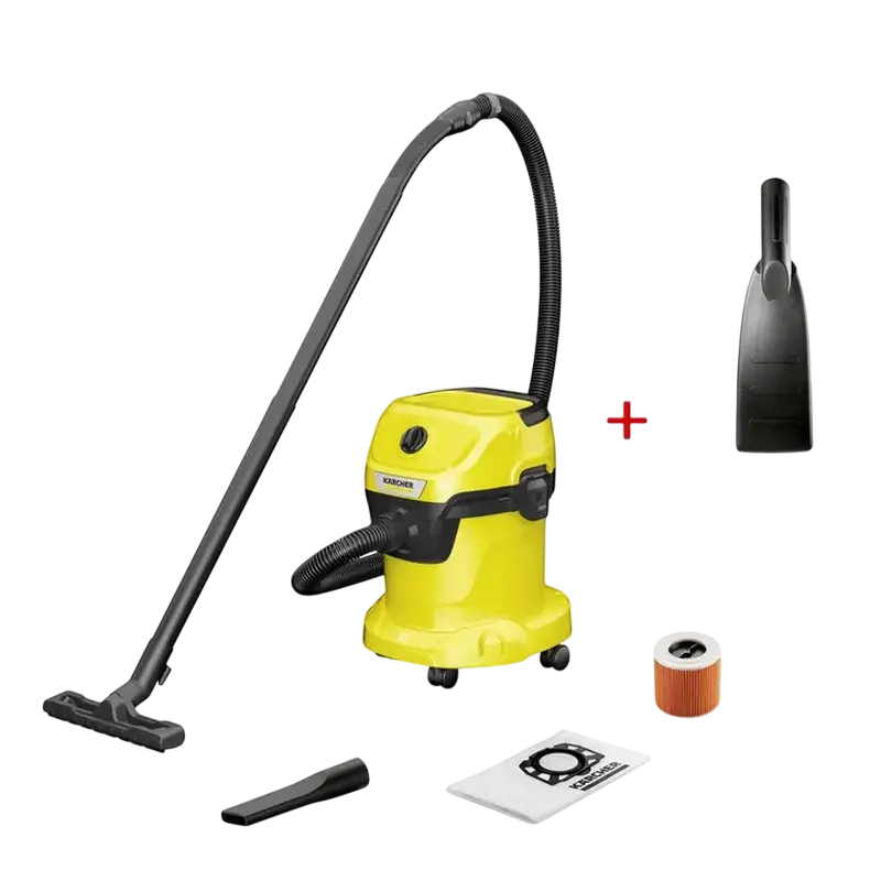 Vacuum Cleaner Karcher 1.628-122.0 (Set) WD 3 V-15/6/20 + Duza auto WD 6.959-547.0 Vacuum Cleaner Karcher 1.628-122.0 (Set) WD 3 V-15/6/20 + Duza auto WD 6.959-547.0