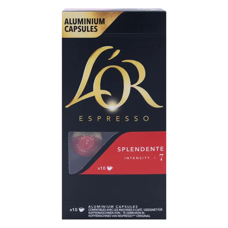 Cafea L'OR Espresso Splendente, 10 buc Cafea L'OR Espresso Splendente, 10 buc