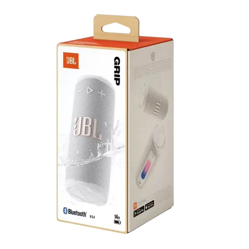 Portable Speakers JBL Grip, White Portable Speakers JBL Grip, White