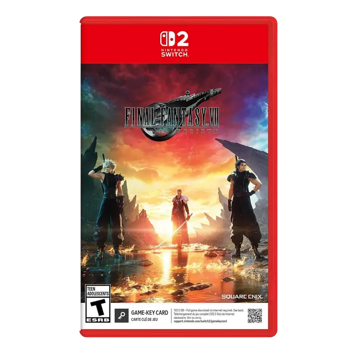 Square Enix Final Fantasy VII: Rebirth - Game-Key Card, Acțiune și aventură, Nintendo Switch 2, Descărcare digitală Square Enix Final Fantasy VII: Rebirth - Game-Key Card, Acțiune și aventură, Nintendo Switch 2, Descărcare digitală