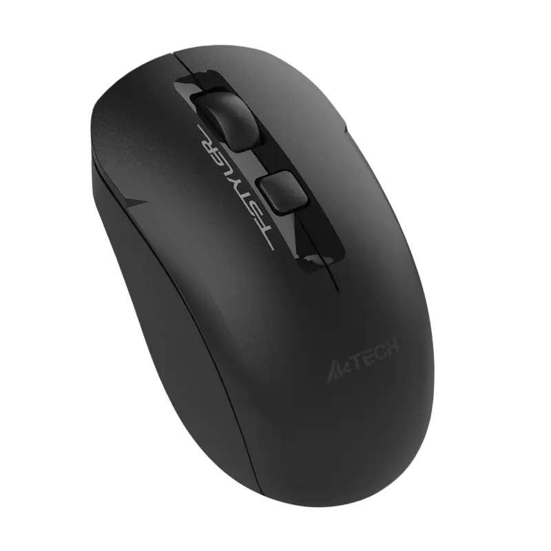 Wireless Mouse A4Tech FG16S, Fstyler 2.4G Wireless Mouse USB Black/With Silent Button, Black Wireless Mouse A4Tech FG16S, Fstyler 2.4G Wireless Mouse USB Black/With Silent Button, Black