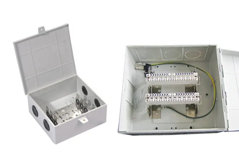 Box for plinths, 30 pairs distribution box without krone moudle