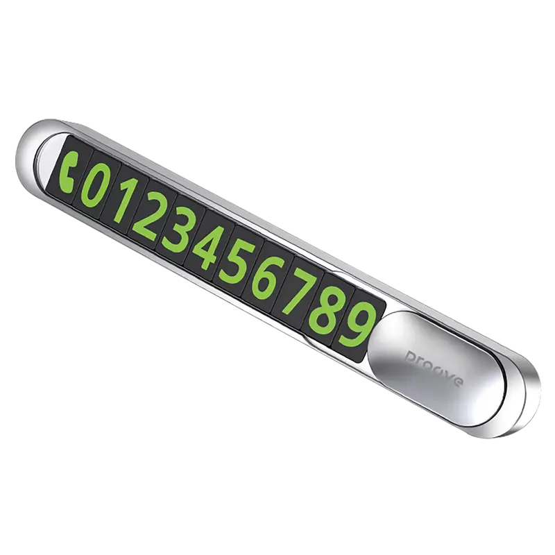Парковочная карта Proove Metal Lock, Серебристый