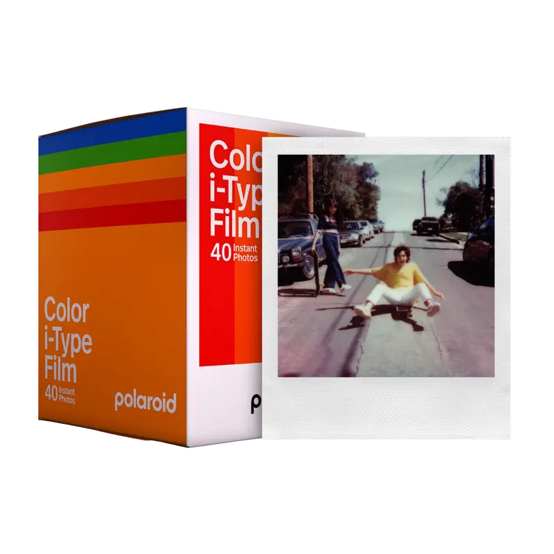 Hârtie foto Polaroid Color Film pentru i-Type, 40 buc