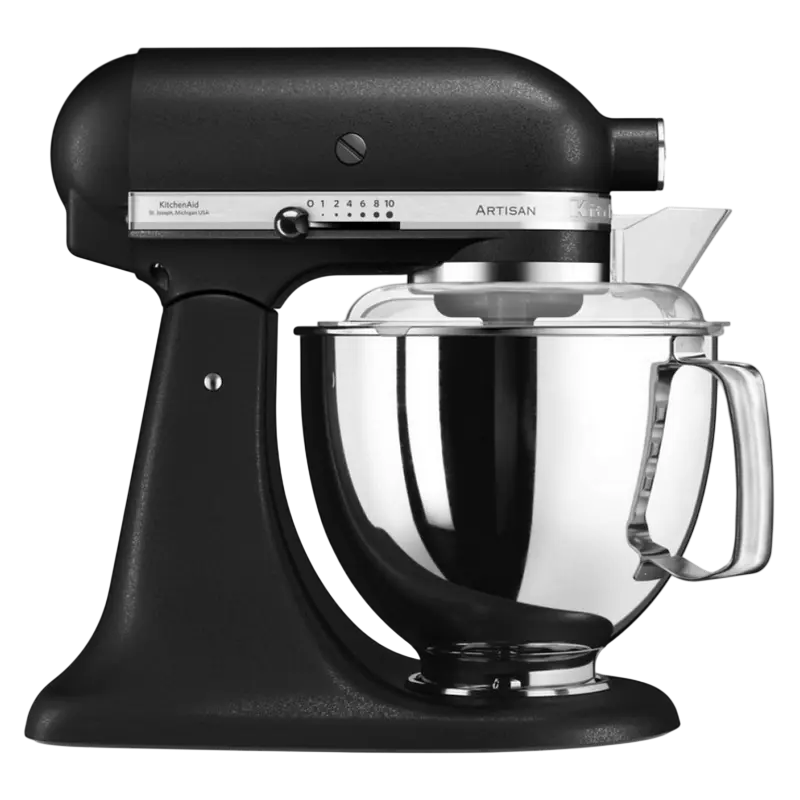 Mixer staționar KitchenAid 5KSM175PSEBK, Cast Iron Black Mixer staționar KitchenAid 5KSM175PSEBK, Cast Iron Black
