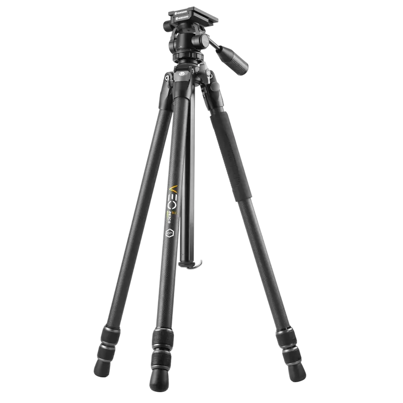 Tripied Video Vanguard VEO3 263CO, Сap video panoramic cu 2 căi, Negru