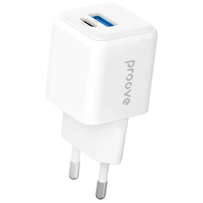 Зарядное устройство Proove Gan Plus, 25Вт, Белый