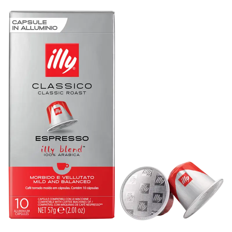 Cafea Illy Espresso Classico Decaffeinato, 10 buc