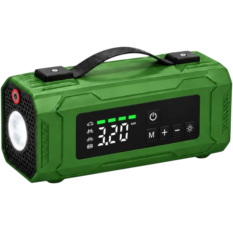 Platinet PMPBTP152 JUMP STARTER AIR PUMP WITH INFLATOR/DEFLATOR 15200 mAh 2000A