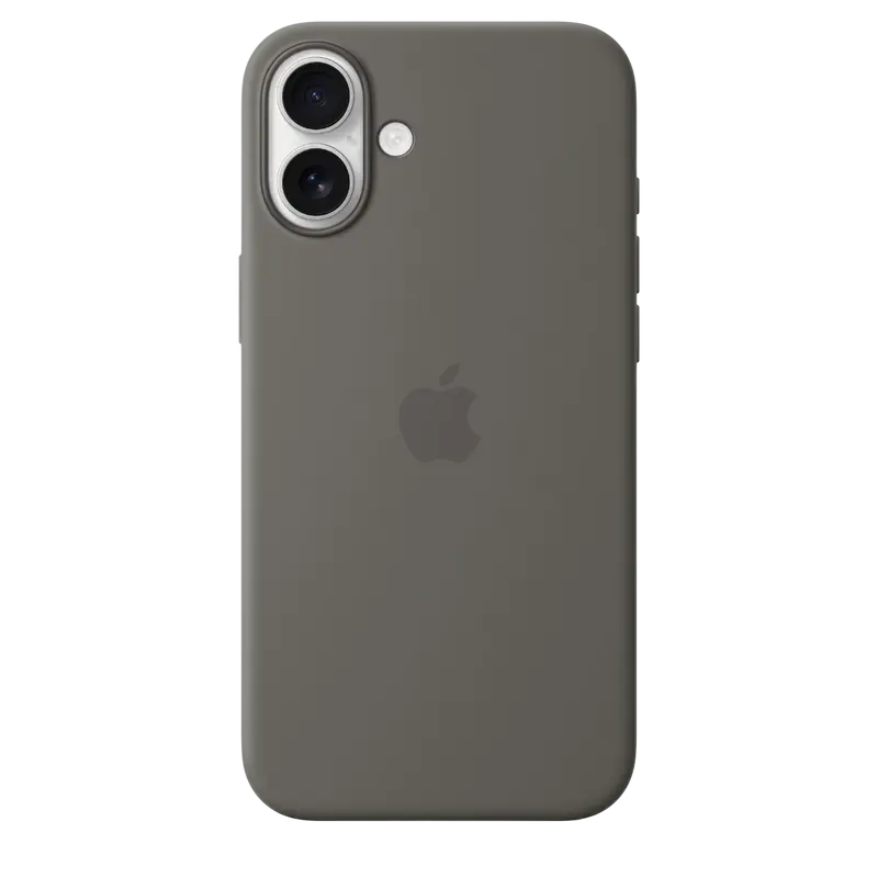 Husă Apple iPhone16 Plus Silicone Case with MagSafe, Stone Gray