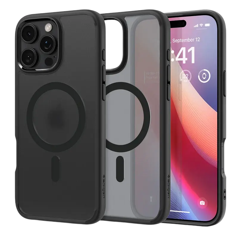 Husă Spigen iPhone 16 Pro Ultra Hybrid Mag, Frost Black