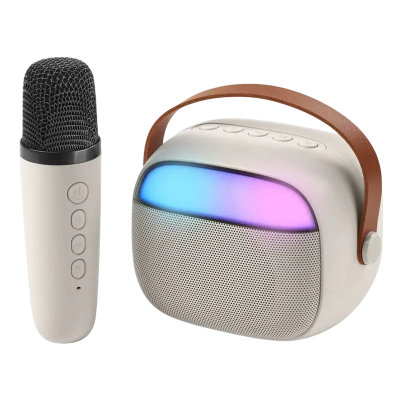 Difuzor Bluetooth Cellularline Karaoke Mini, Alb
