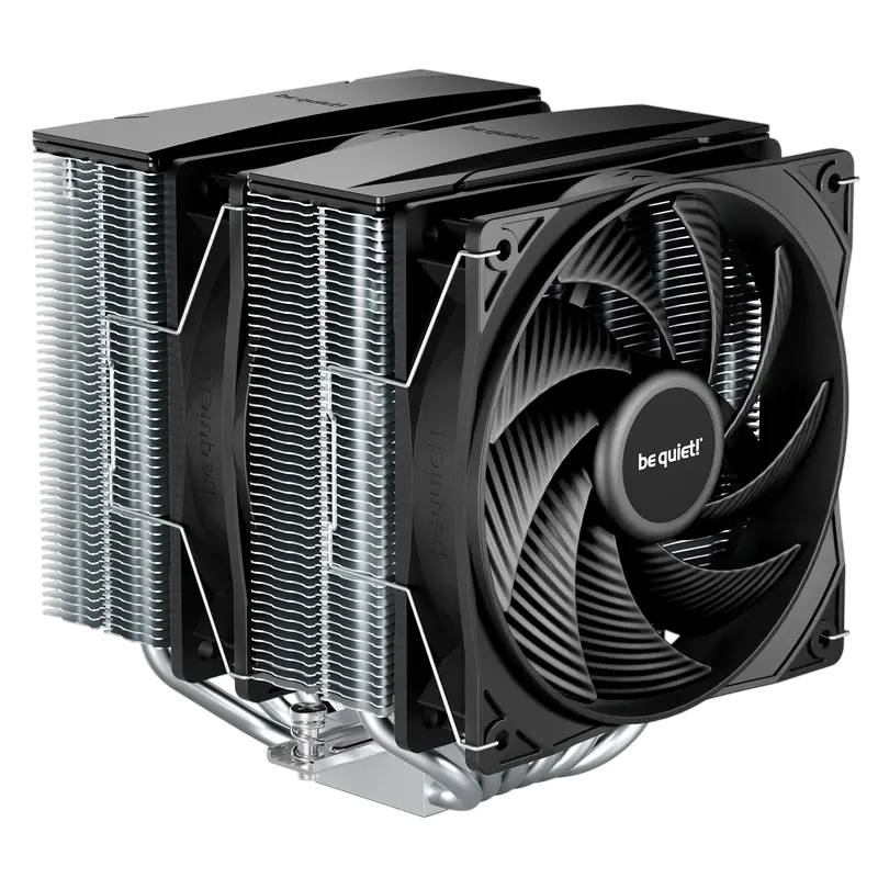 Cooler procesor be quiet! Pure Rock Pro 3, Argint