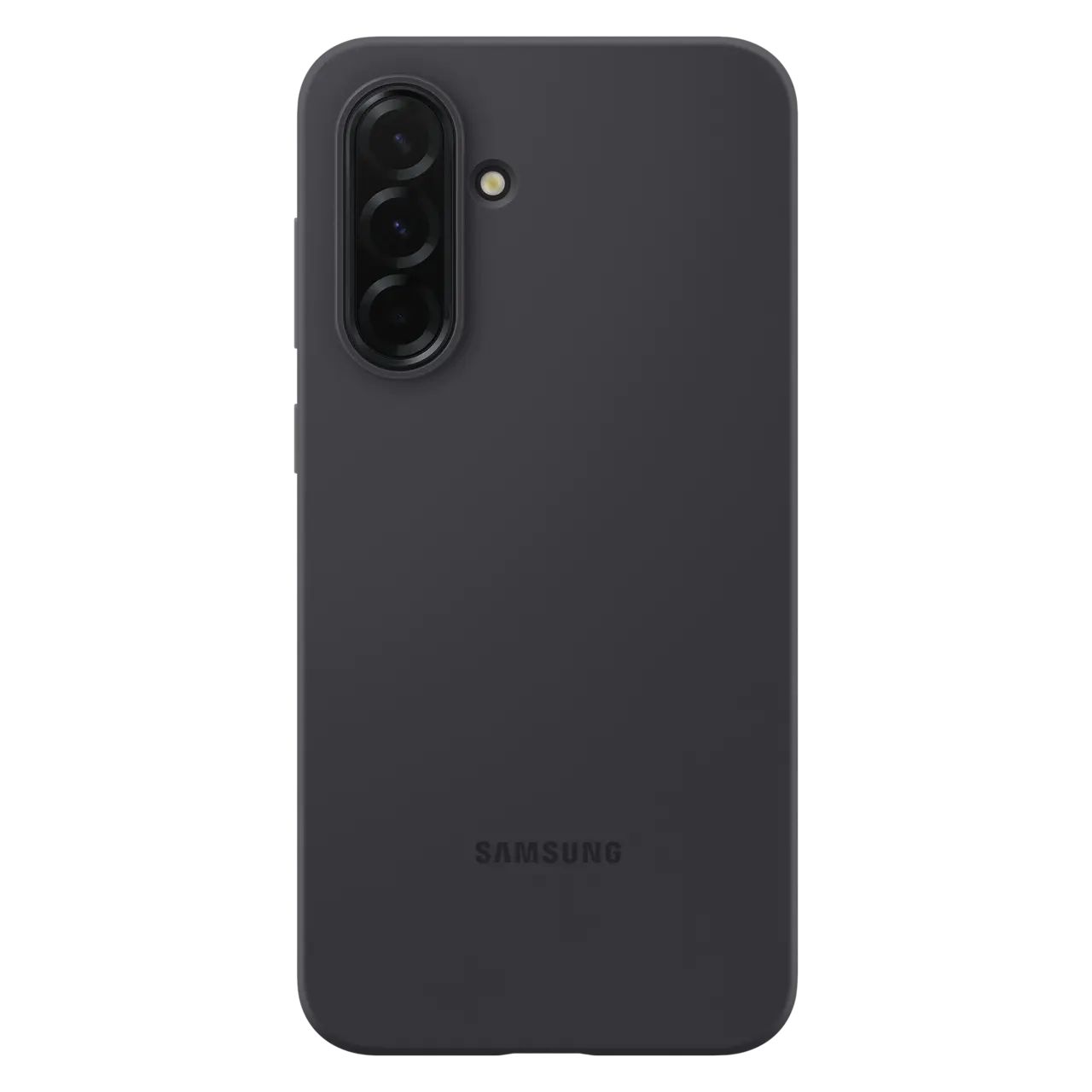 Husă Samsung Silicone Cover pentru Galaxy A36, Negru