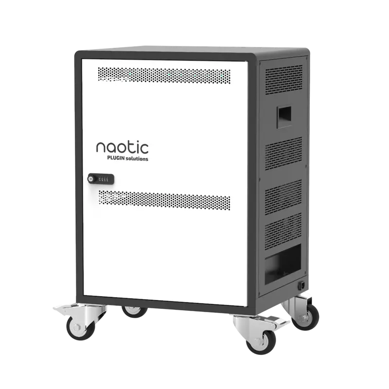 Naotic Charging Cabinet 20 Devices (Tablets, Notebooks), 20 USB-A ports/20 USB-C ports, 3 points loc