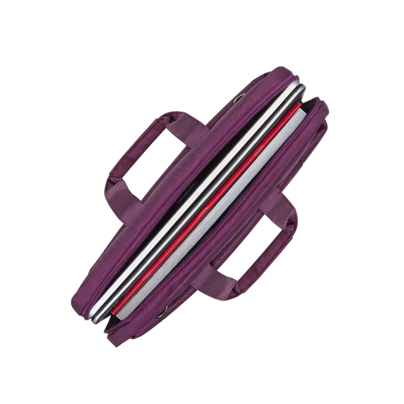 Geantă pentru Laptop RivaCase Central, 15.6", Poliester, Violet Geantă pentru Laptop RivaCase Central, 15.6