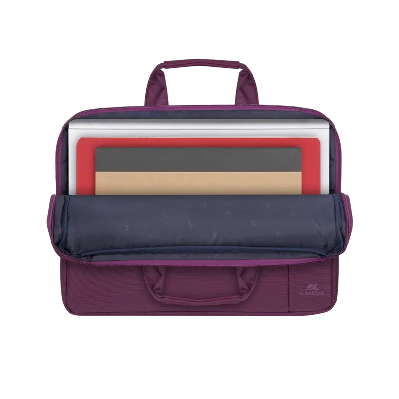 Geantă pentru Laptop RivaCase Central, 15.6", Poliester, Violet Geantă pentru Laptop RivaCase Central, 15.6