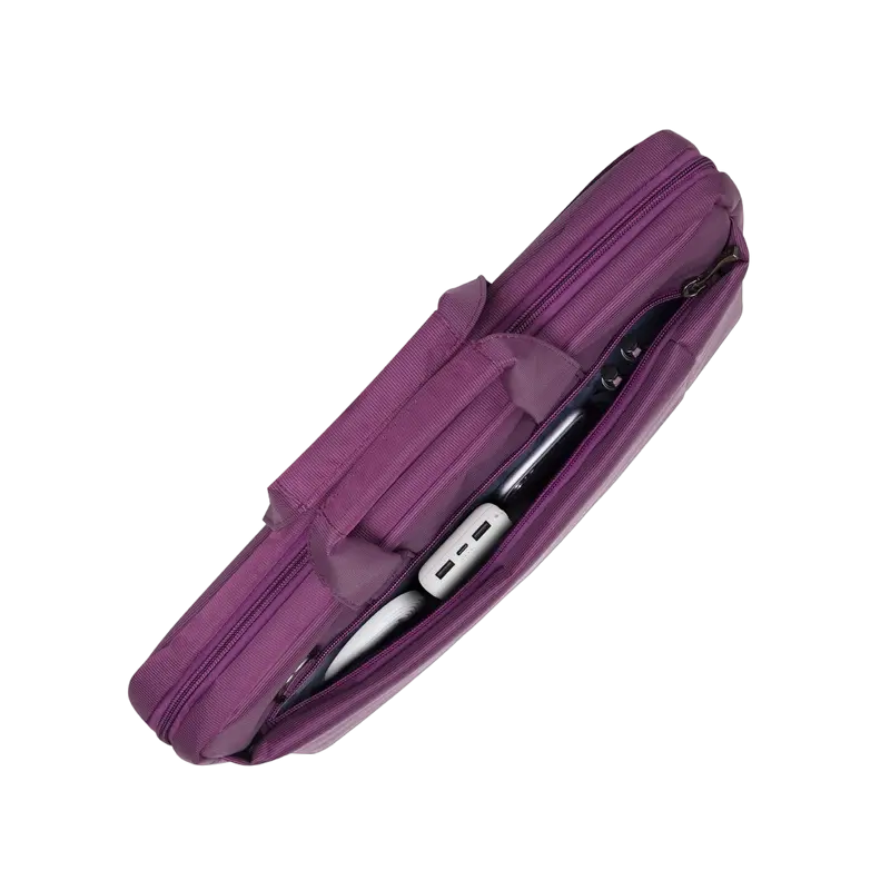 Geantă pentru Laptop RivaCase Central, 15.6", Poliester, Violet Geantă pentru Laptop RivaCase Central, 15.6