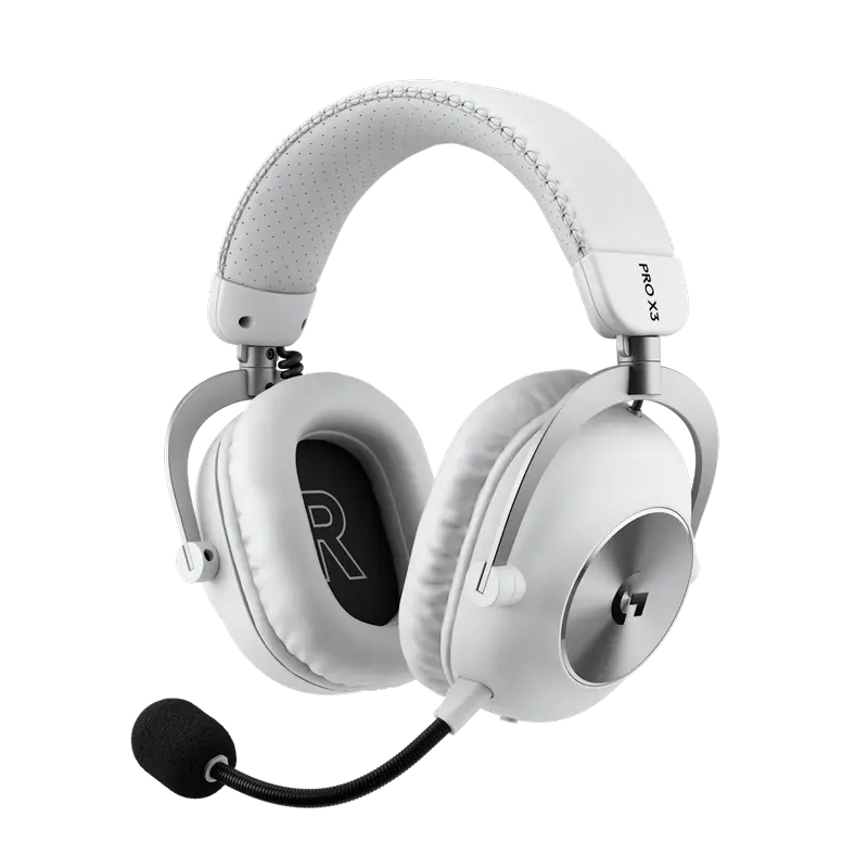 Gaming Wireless Headset Logitech G Pro X 3 LIGHTSPEED 2.4GHZ - EMEA28i - 935 WHITE Gaming Wireless Headset Logitech G Pro X 3 LIGHTSPEED 2.4GHZ - EMEA28i - 935 WHITE