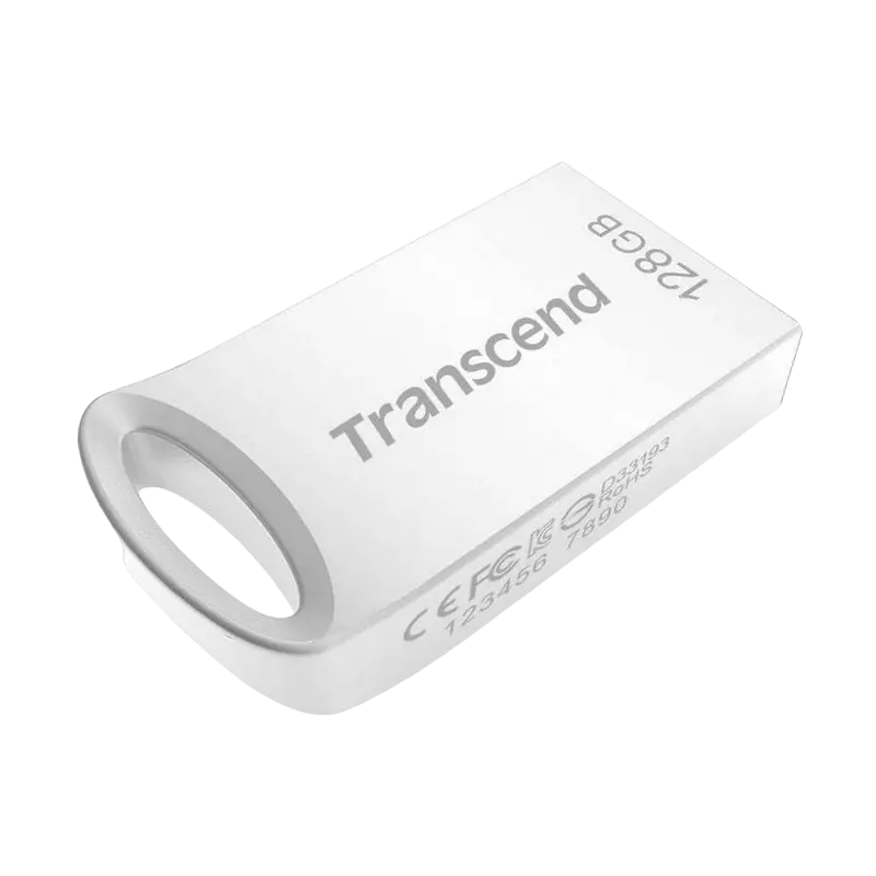 Memorie USB Transcend JetFlash 710 128 GBGB Argintiu - 90 MB/s | 50 MB/s Memorie USB Transcend JetFlash 710 128 GBGB Argintiu - 90 MB/s | 50 MB/s