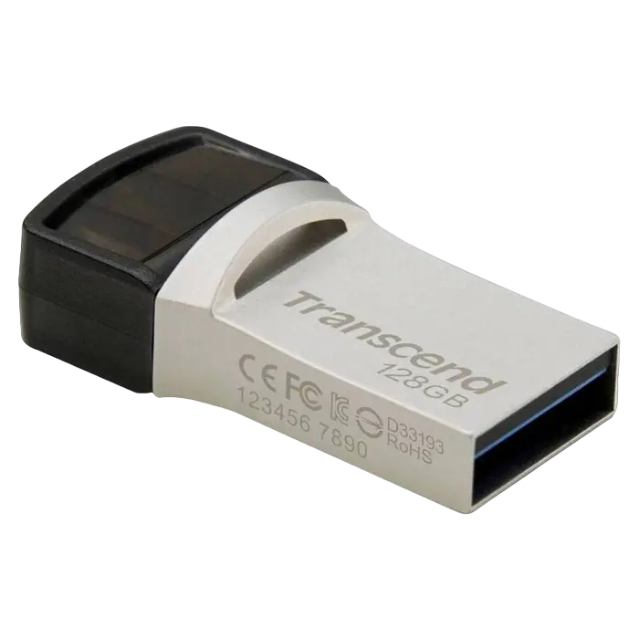 Memorie USB Transcend JetFlash 890 128 GBGB Argintiu - 130 MB/s | 30 MB/s Memorie USB Transcend JetFlash 890 128 GBGB Argintiu - 130 MB/s | 30 MB/s