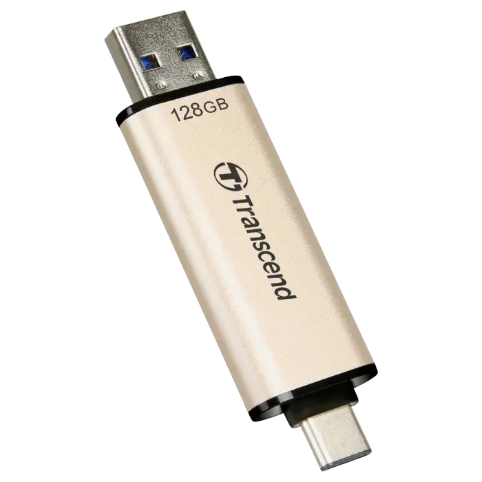 Memorie USB Transcend JetFlash 930C 128 GBGB Gold - 420 MB/s | 400 MB/s Memorie USB Transcend JetFlash 930C 128 GBGB Gold - 420 MB/s | 400 MB/s