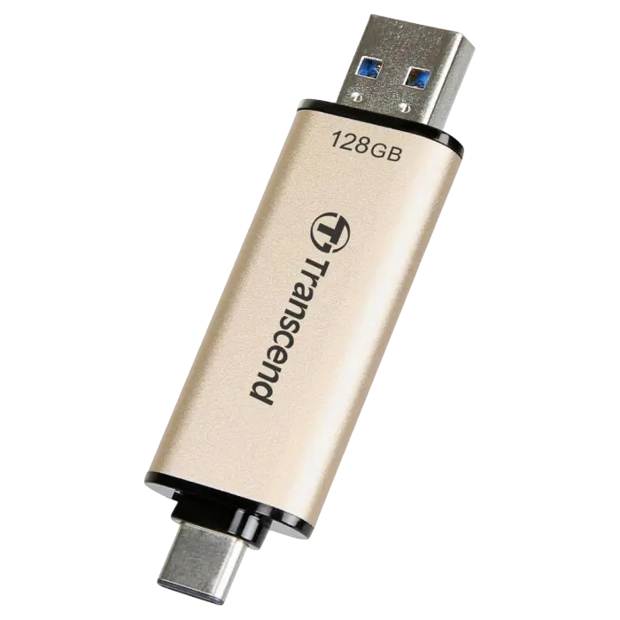 Memorie USB Transcend JetFlash 930C 128 GBGB Gold - 420 MB/s | 400 MB/s Memorie USB Transcend JetFlash 930C 128 GBGB Gold - 420 MB/s | 400 MB/s