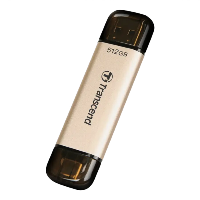 Memorie USB Transcend JetFlash 930C 512 GBGB Gold - 420 MB/s | 400 MB/s Memorie USB Transcend JetFlash 930C 512 GBGB Gold - 420 MB/s | 400 MB/s